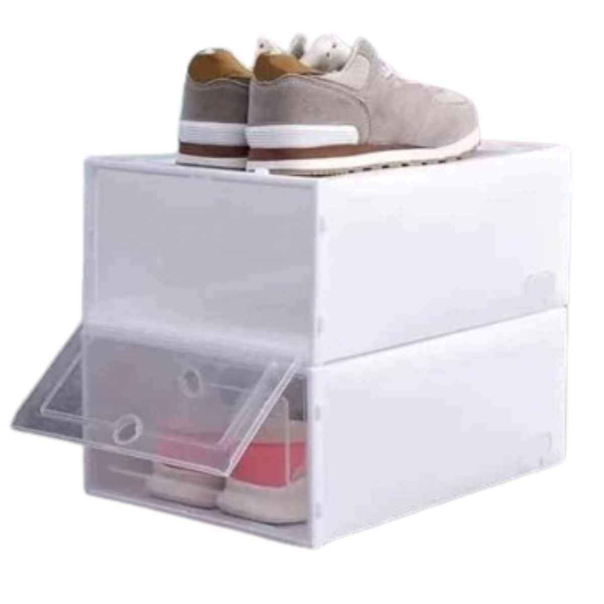 Caja de Zapatos Apilable Individual